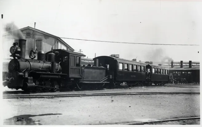 Ferrocarril de la Braden Cooper Company — 1923 | Chile de Ayer