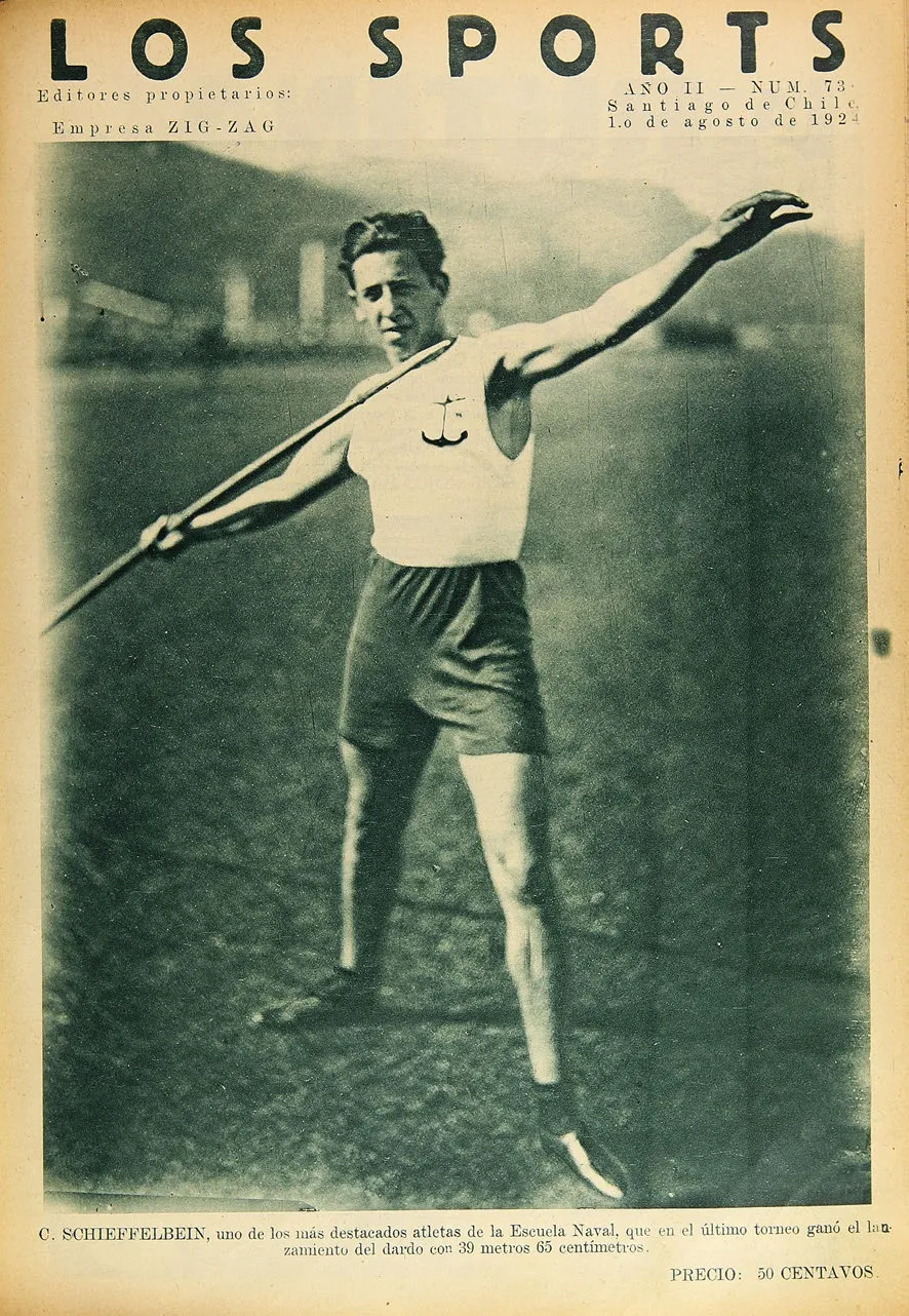 Los Sports, número 73, 1 de agosto de 1924 — 1924 | Chile de Ayer