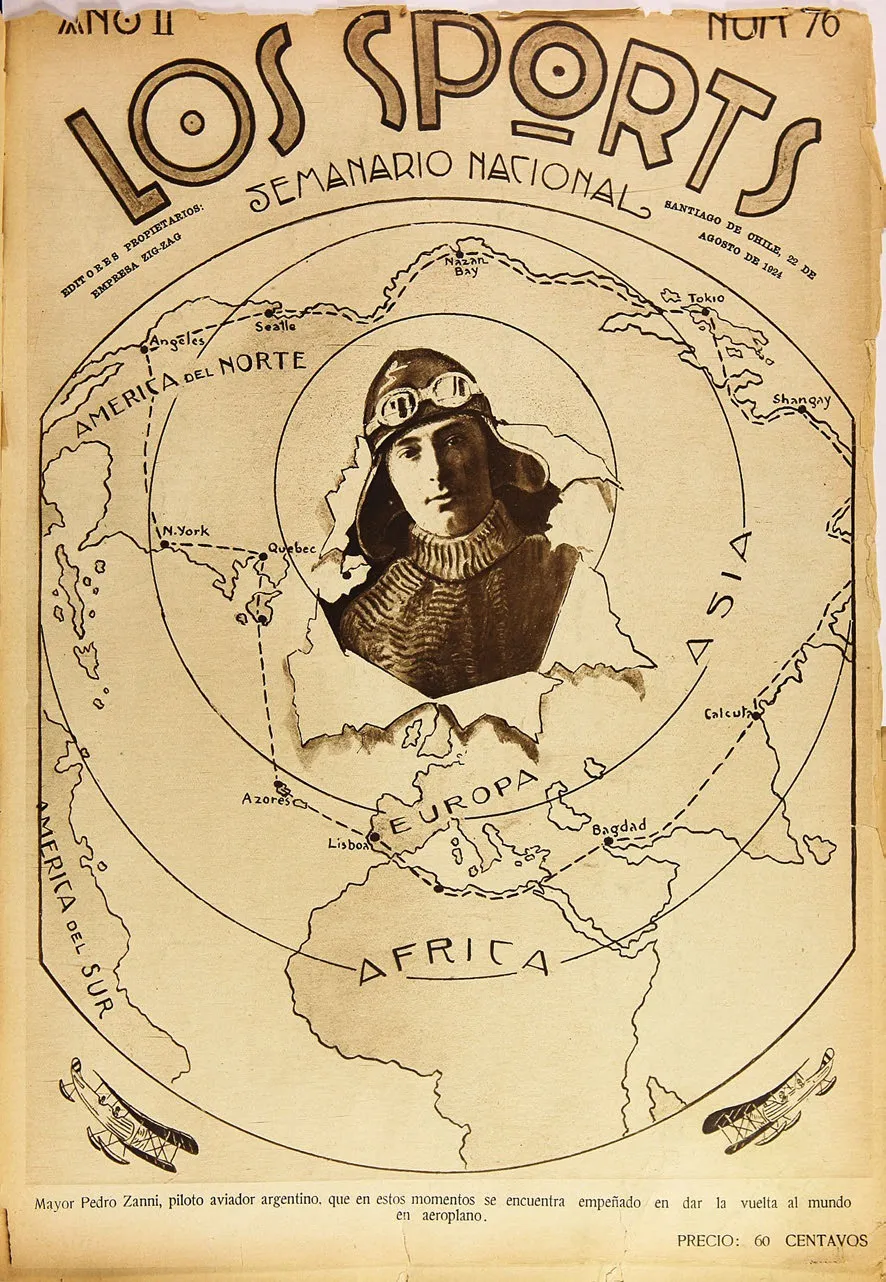 Los Sports, número 76, 22 de agosto de 1924 — 1924 | Chile de Ayer