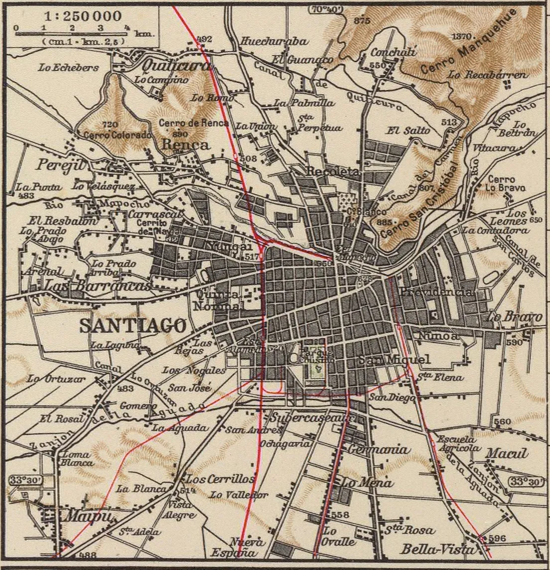 Santiago1929 — Santiago — 1929 | Chile de Ayer