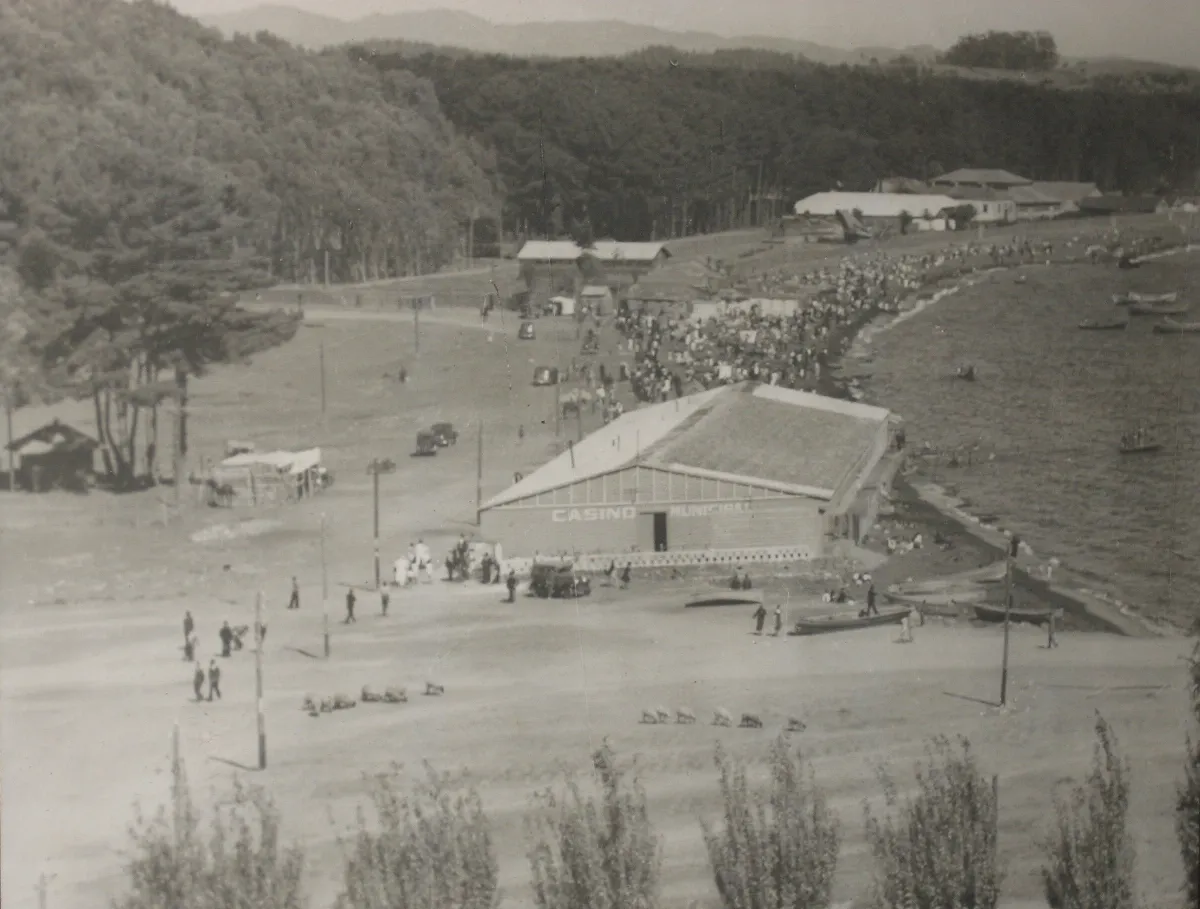 Casino de la Playa en San Vicente, año 1933 — Isla de Pascua — 1933 | Chile de Ayer