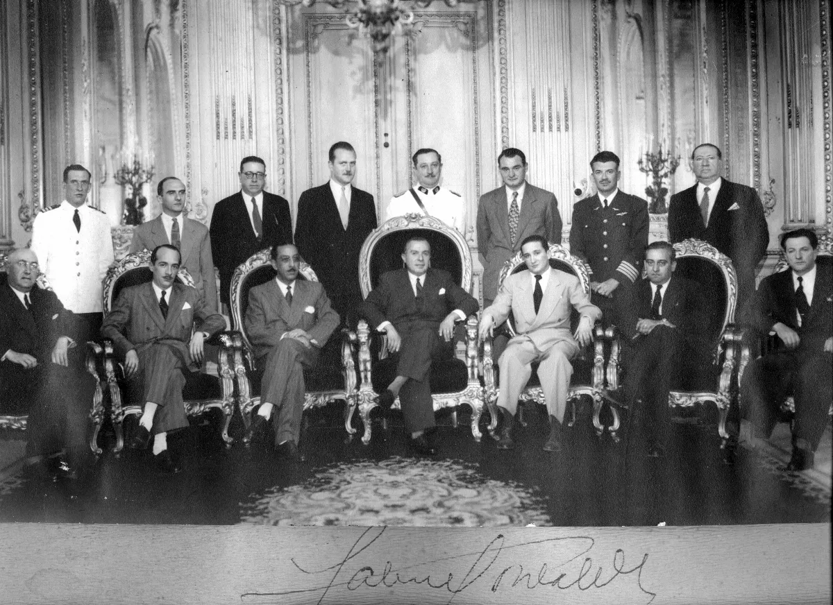 Gonzalez Videla, Gabinete de Subsecretarios — 1940 | Chile de Ayer