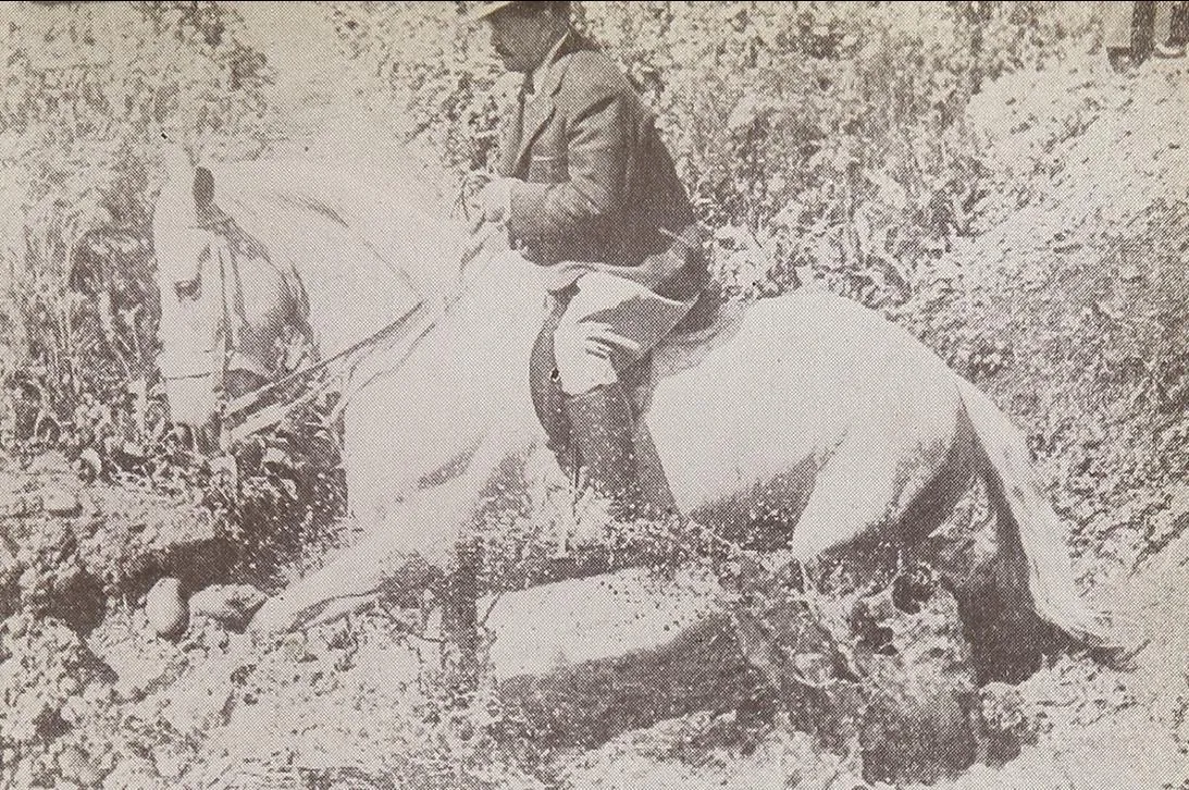 Pedro Aguirre Cerda a caballo — 1940 | Chile de Ayer