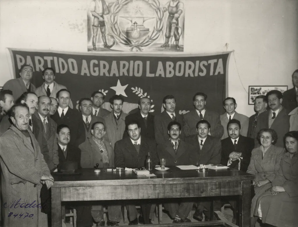 Fusión del Partido Agrario Laborista — 1945 | Chile de Ayer