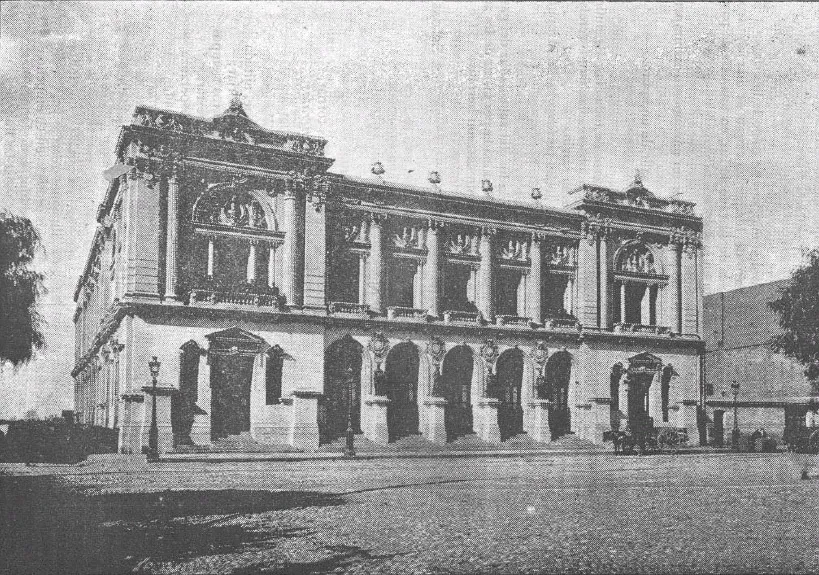 Teatro de la Victoria - Valparaíso, Chile — 1900 | Chile de Ayer