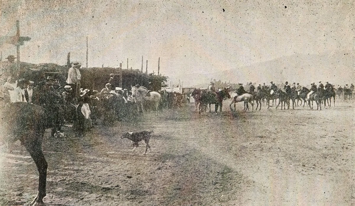 Carreras en Limache, Sucesos, 1903-02-20 (26) — Municipalidad de Valparaíso — 1903 | Chile de Ayer