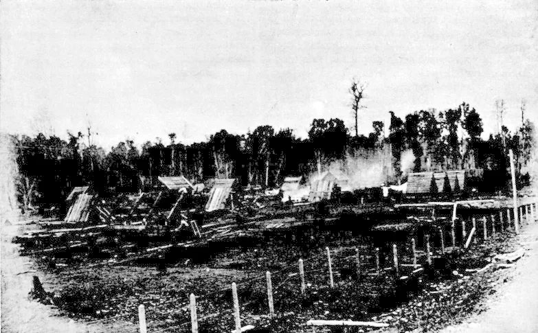 Colonos Boers en Gorbea 1903 — Temuco — 1903 | Chile de Ayer