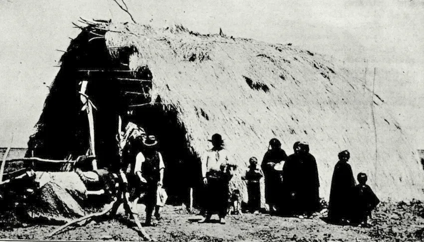 Exterior Ruca en 1903 — 1903 | Chile de Ayer