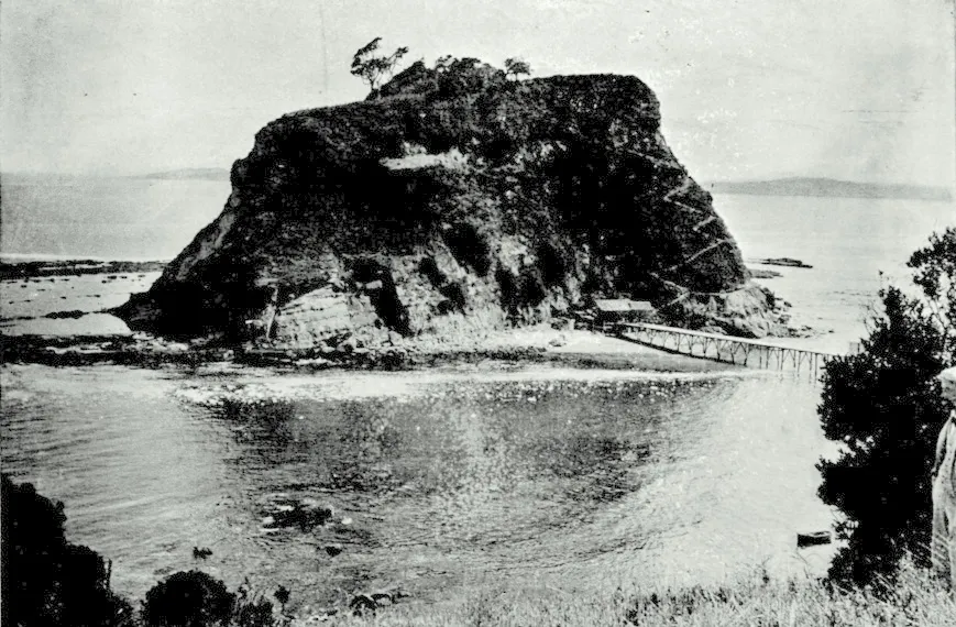 Morro en el Parque Lota 1903 — Concepción — 1903 | Chile de Ayer