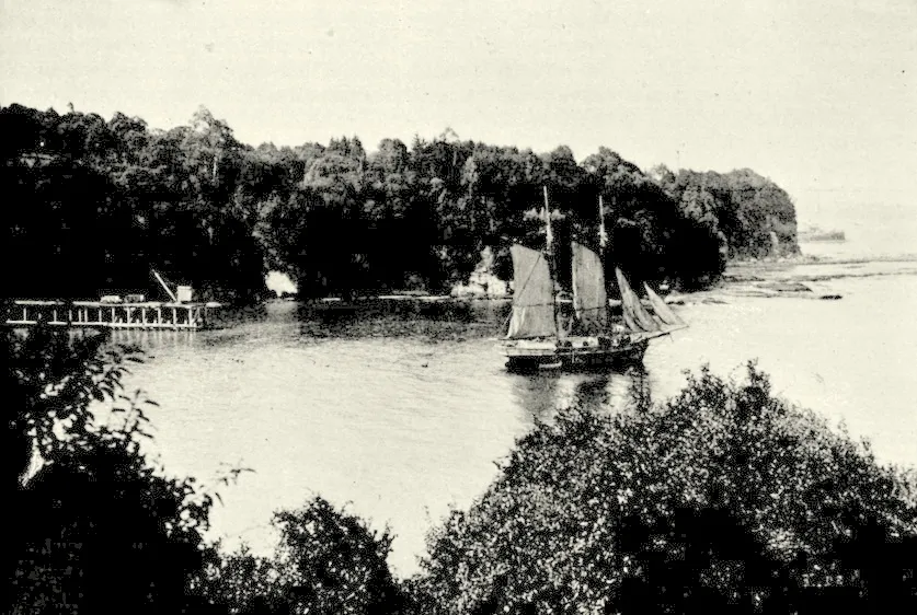 Orillas del Parque Lota 1903 — Concepción — 1903 | Chile de Ayer