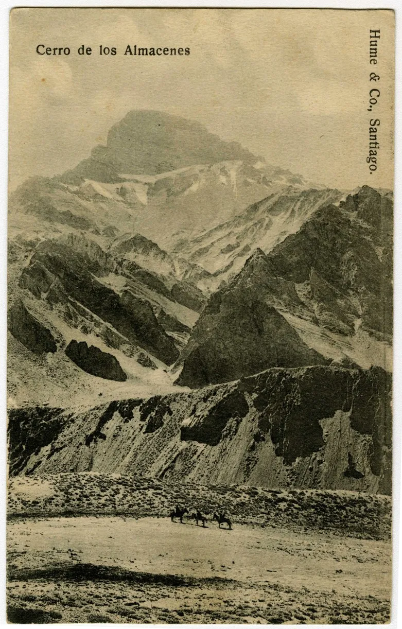 Cerro de la Almacenes — 1905 | Chile de Ayer