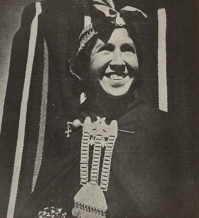 Joven Mapuche (1936) — 1936 | Chile de Ayer