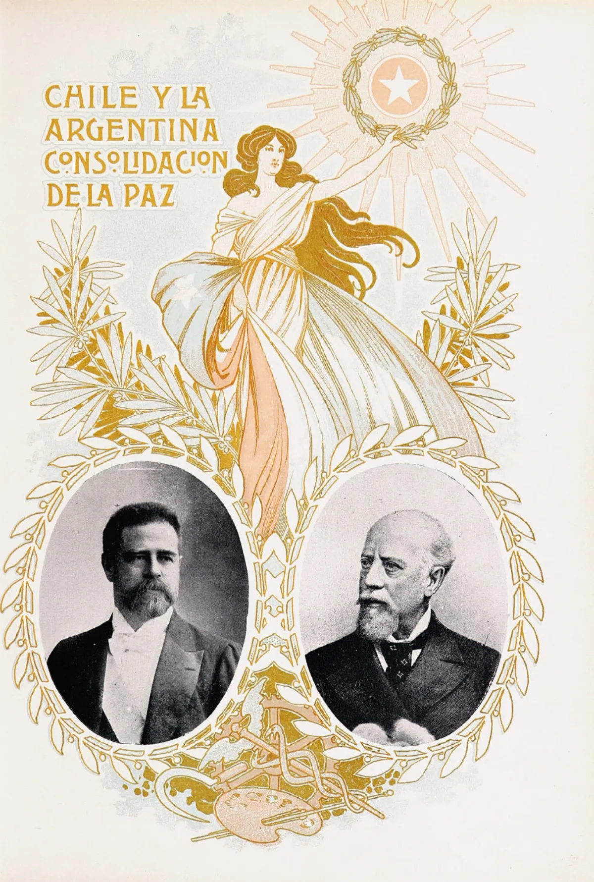 Chile y la Argentina consolidación de la paz — 1902 | Chile de Ayer