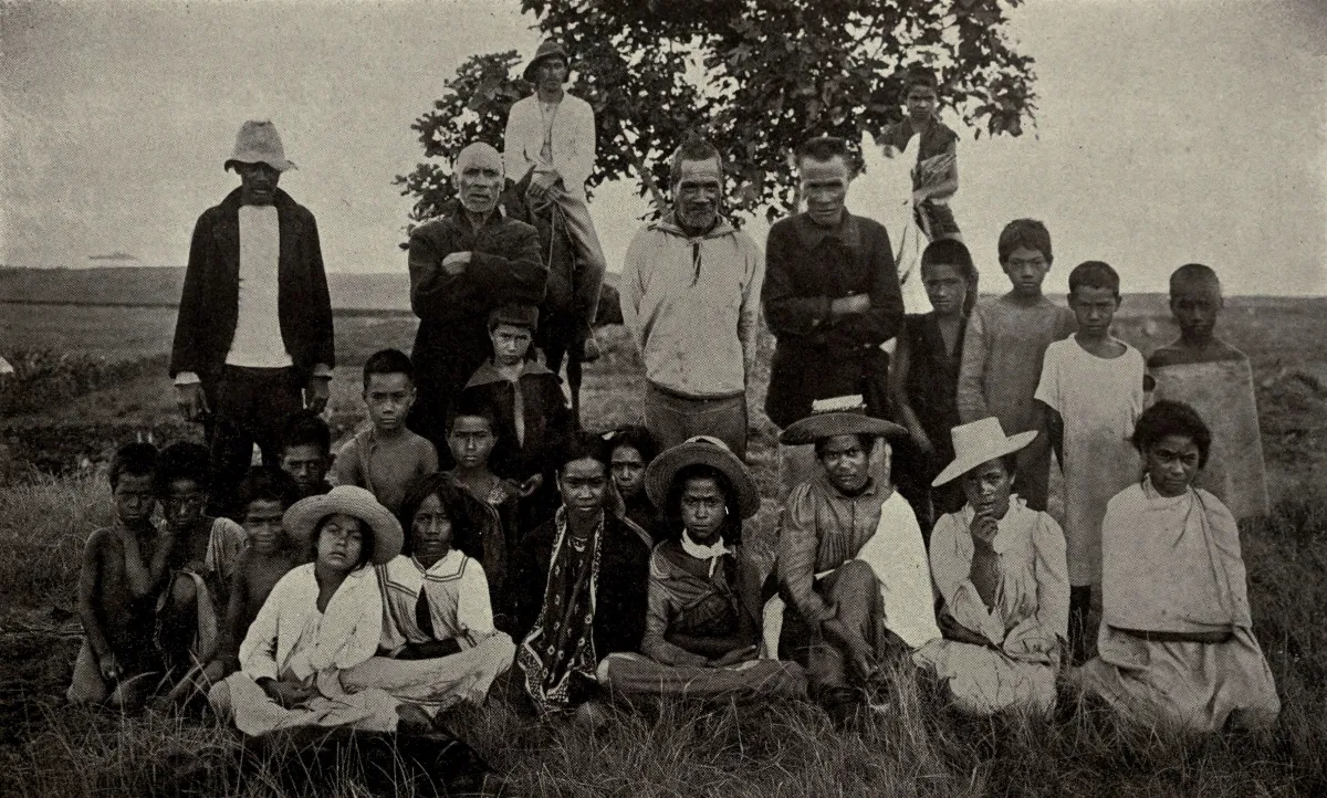 Pascuenses — Isla de Pascua — 1909 | Chile de Ayer