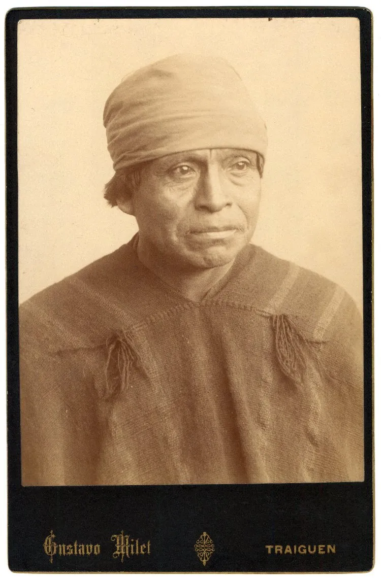Mapuche de Taiguen — Temuco — 1890 | Chile de Ayer