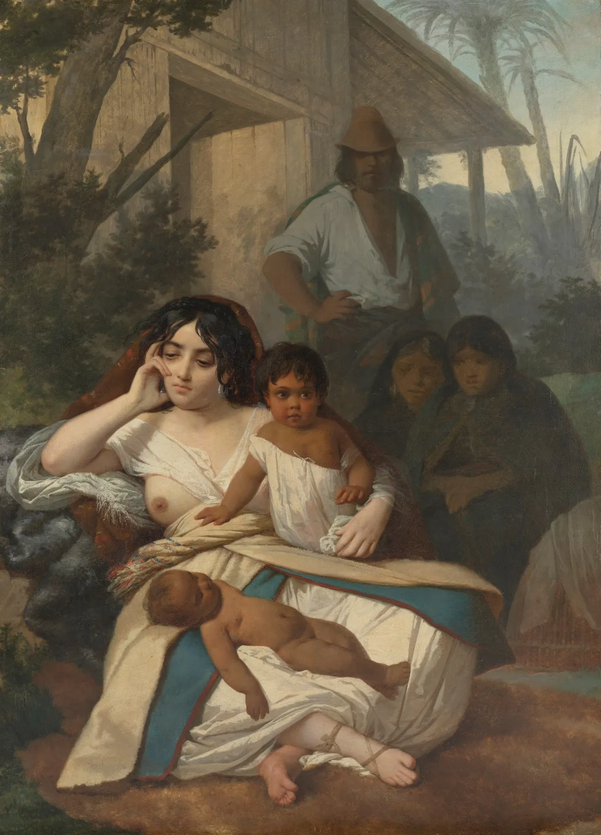 Elisa Bravo por Monvoisin — Temuco — 1859 | Chile de Ayer