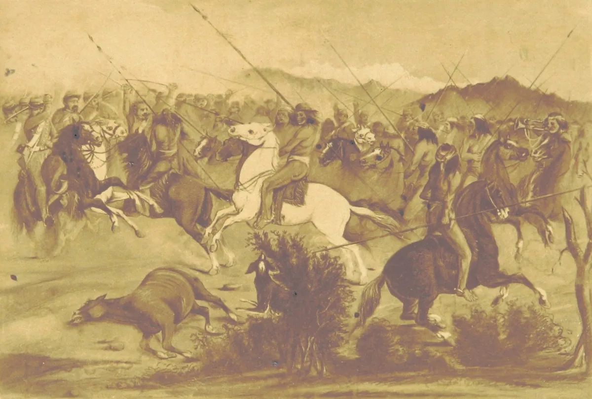 Combate de Traigén (1868) — Temuco — 1868 | Chile de Ayer