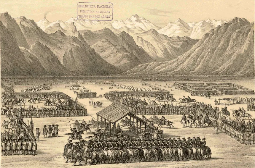 Parlamento Negrete(1793) — Temuco — 1854 | Chile de Ayer