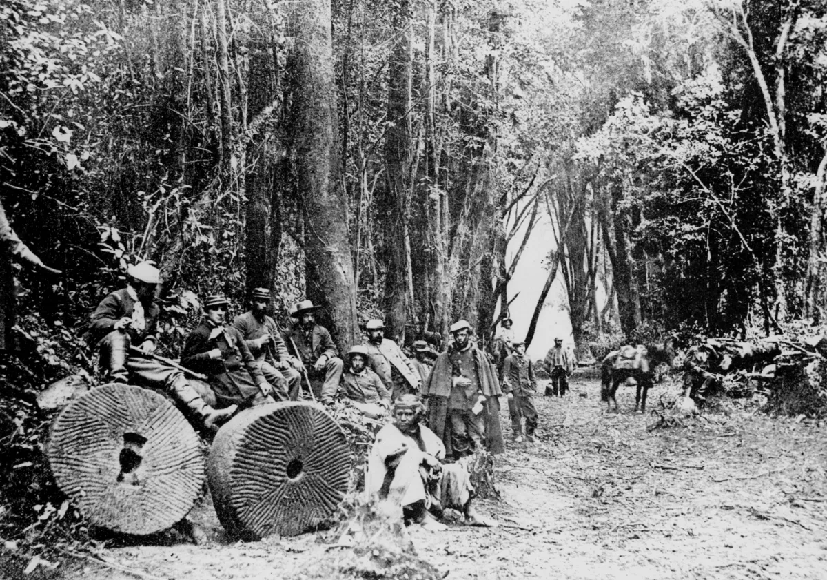 Villarica — Temuco — 1883 | Chile de Ayer