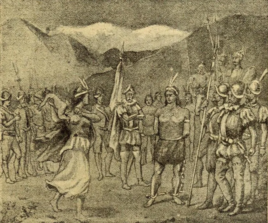 Fresia y Caupolicán — 1910 | Chile de Ayer
