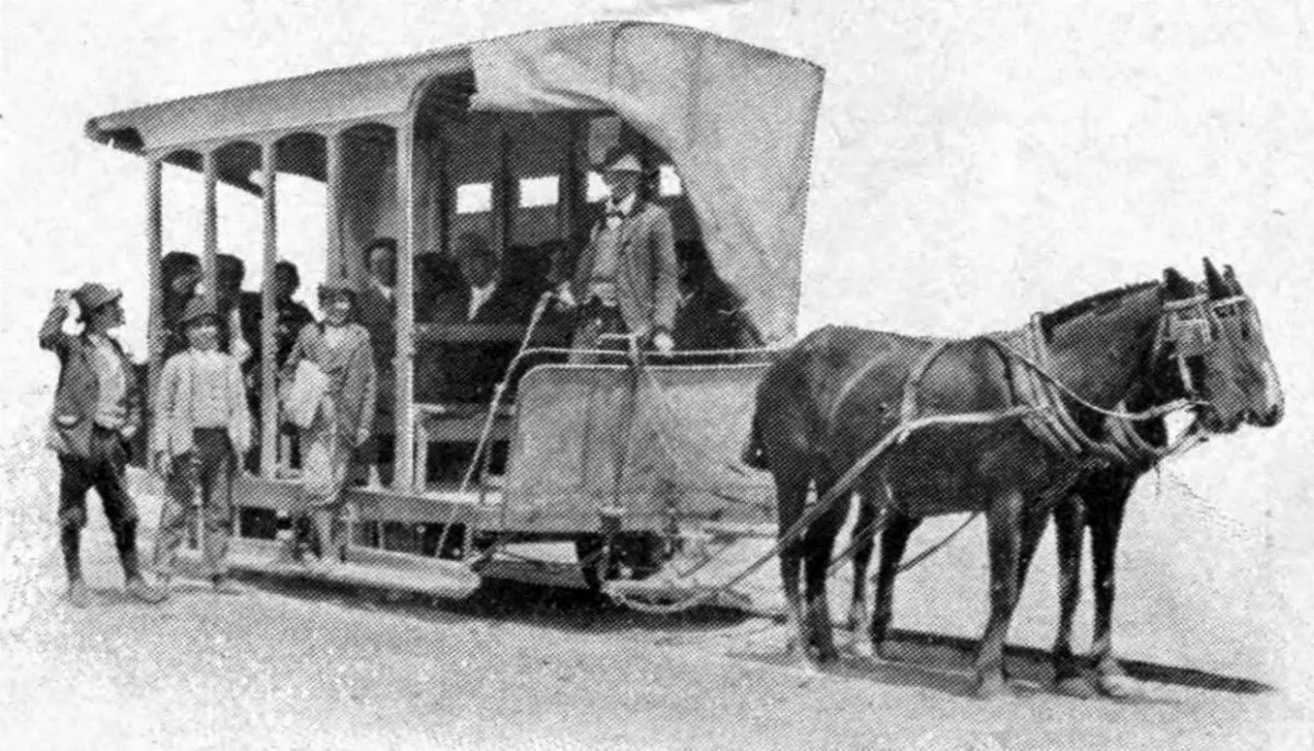 Ferrocarril Urbano de Coquimbo — 1912 | Chile de Ayer