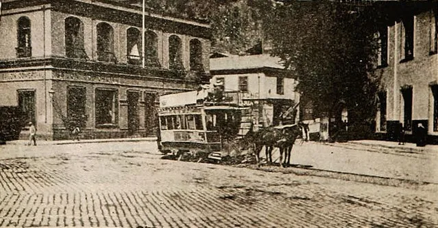 Carro del F. C. U. a Playa Ancha en la Plaza Wheelwright, Sucesos, 1903-01-16 (21) — 1903 | Chile de Ayer