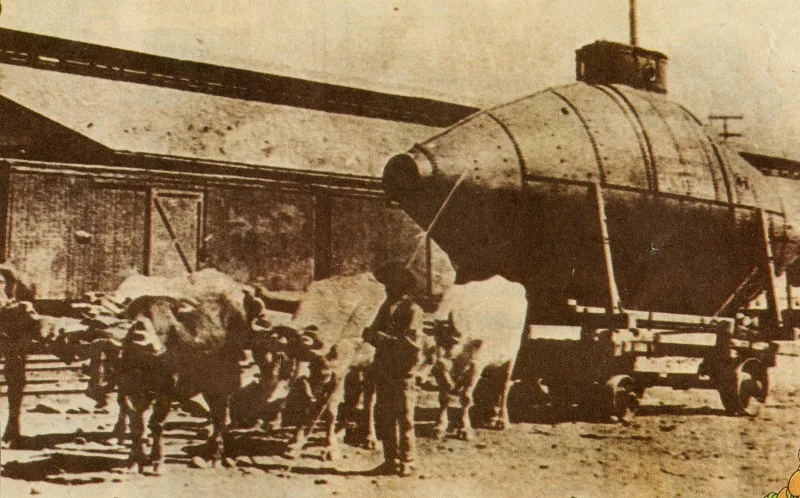 Huber submarine — 1896 | Chile de Ayer