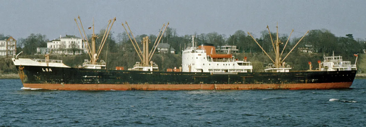 Loa IMO 5117377 G Hamburg 03-1974 — 1974 | Chile de Ayer