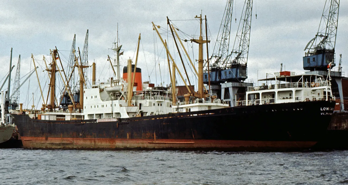 Longavi IMO 5151323 G Hamburg 05-1975 — 1975 | Chile de Ayer