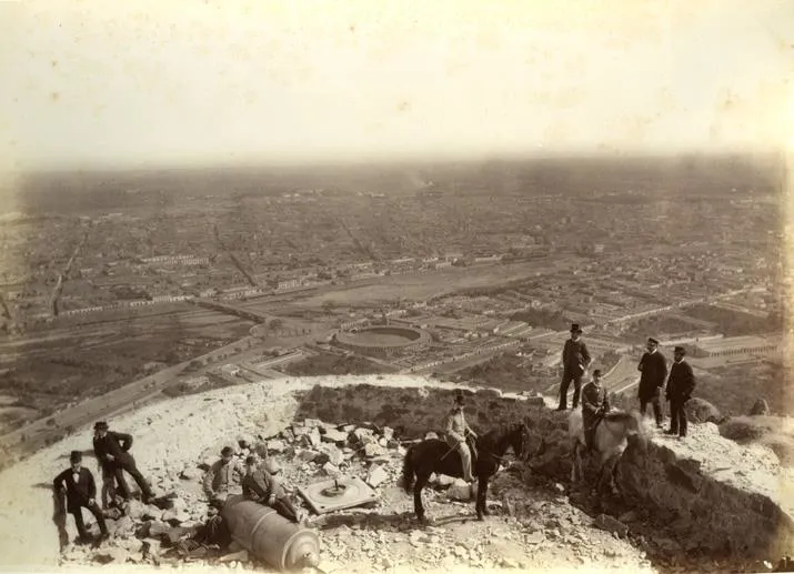 Lima fortaleza de Piérola-tras la batalla — 1881 | Chile de Ayer