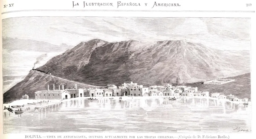 Antofagasta-1879 — 1879 | Chile de Ayer