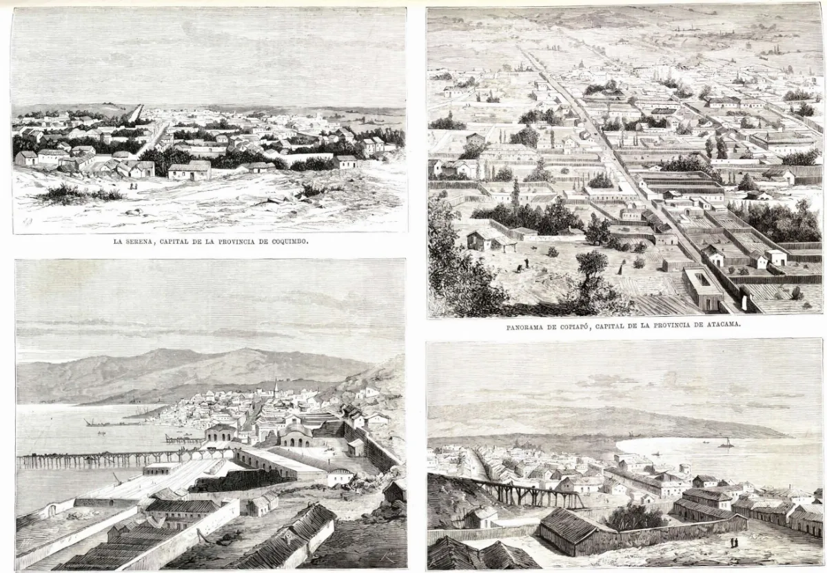 La Serena-Copiapo-1879 — Atacama — 1879 | Chile de Ayer