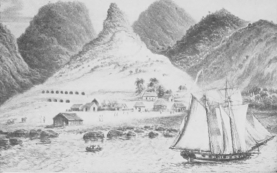 Presidio de la Isla Juan Fernández, 1832 (14789466913) — 1832 | Chile de Ayer