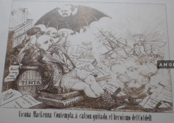 El Murciélago nº 22, Lima 2 de julio de 1879 — Arica — 1879 | Chile de Ayer