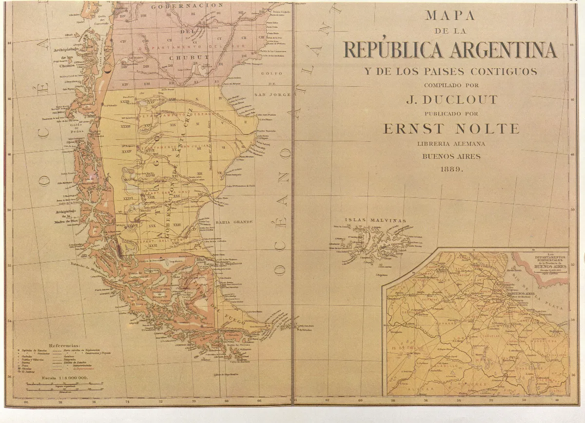 Douclot-Nolte.1889 — Punta Arenas — 1889 | Chile de Ayer