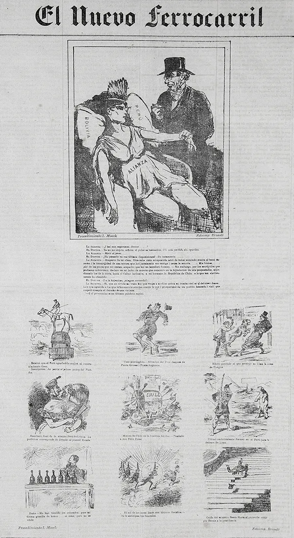 El estado de la alianza — 1881 | Chile de Ayer