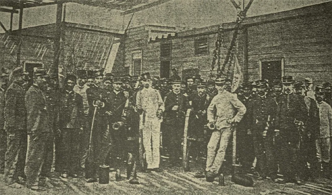 Artilleria Gobiernista - Guerra Civil Chile 1891 — 1891 | Chile de Ayer