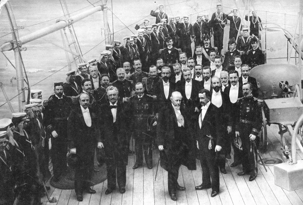 Chile - Encuentro de los Presidentes Roca - Errázuriz — 1899 | Chile de Ayer