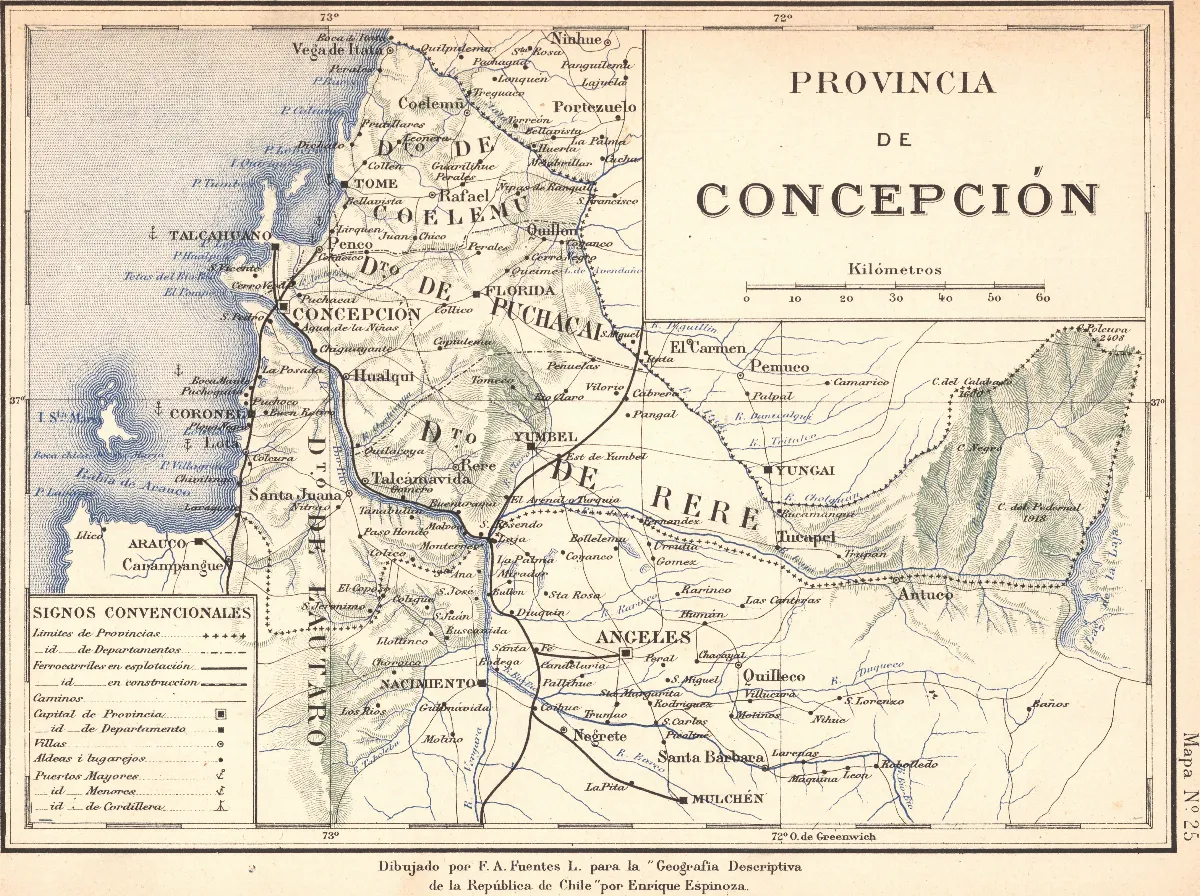 Provincia de Concepcion-1895 — Concepción — 1897 | Chile de Ayer