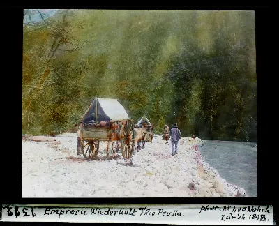 Empresa Wiederholt, am Rio Peulla — Puerto Montt — 1898 | Chile de Ayer