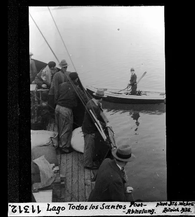 Lago Todos los Santos, Post Abholung — 1938 | Chile de Ayer