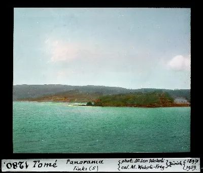 Tomé, Panorama links (S) — Concepción — 1897 | Chile de Ayer