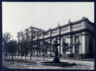 La Moneda -foto 1906 — Santiago — 1906 | Chile de Ayer
