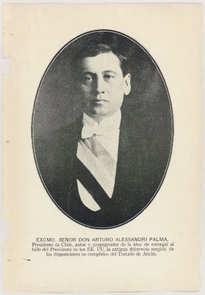 Arturo Alessandri - Harvard University Library — 1879 | Chile de Ayer