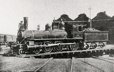 Loco 228 — 1900 | Chile de Ayer