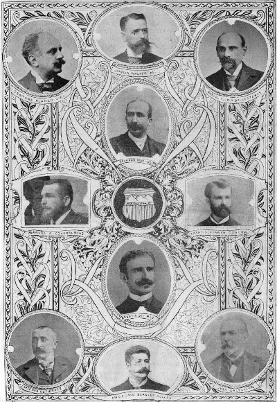 Representacion Parlamentaria del Departamento de Santiago de Chile — 1900 | Chile de Ayer