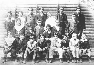 Alumnos del Instituto Nacional de Chile (1901) — 1901 | Chile de Ayer