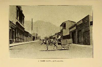 A Street scene of Antofagasta — Antofagasta — 1912 | Chile de Ayer