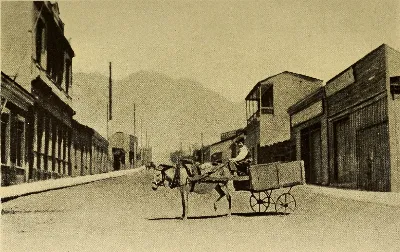 Una calle de Antofagasta (1912) — Antofagasta — 1912 | Chile de Ayer