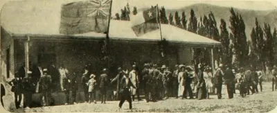 Estación Pedegua (1911) — Municipalidad de Valparaíso — 1911 | Chile de Ayer